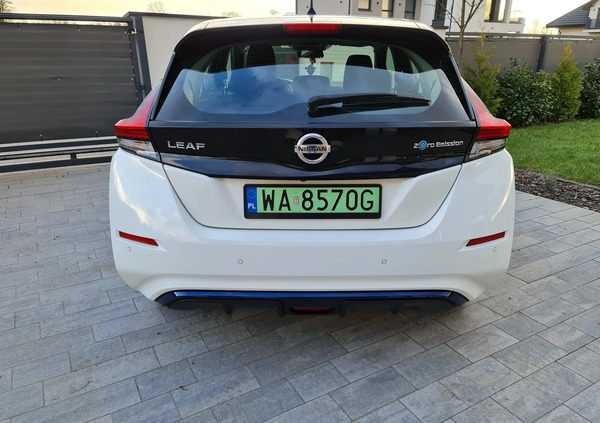 Nissan Leaf cena 73900 przebieg: 46200, rok produkcji 2018 z Warszawa małe 211